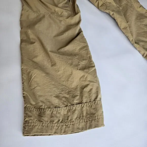 REI Coop Pants Hiking Men 34x30 Brown Outdoors Camping Roll Tab Snap Leg Relaxed - Picture 10 of 13